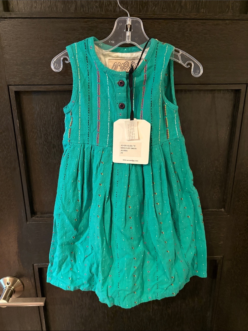 Ace&jig NWT 2Y Aloha dress 100% cotton
